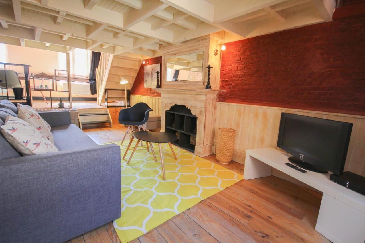 Old Lille - Superb Loft-Type Terrace! Ngoại thất bức ảnh