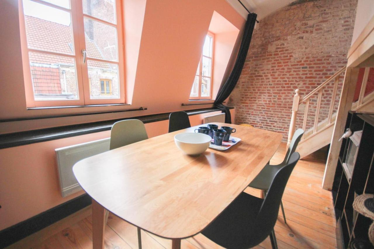 Old Lille - Superb Loft-Type Terrace! Ngoại thất bức ảnh