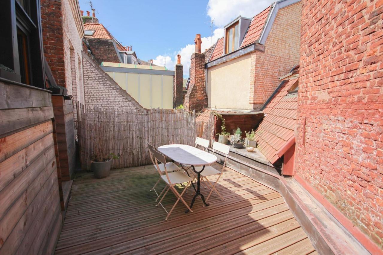 Old Lille - Superb Loft-Type Terrace! Ngoại thất bức ảnh